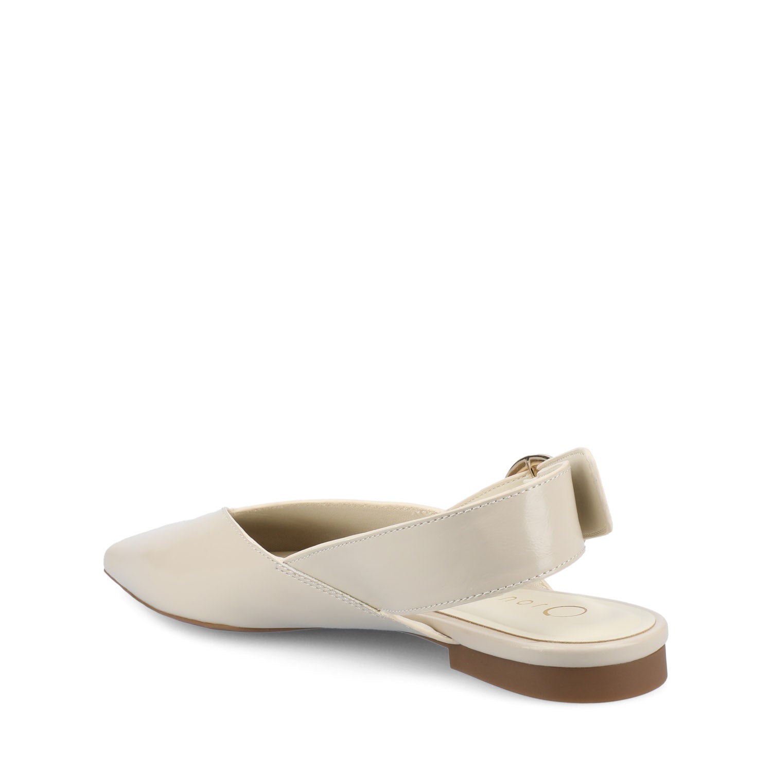 JACQUELINE SLING BACK FLATS - Bone
