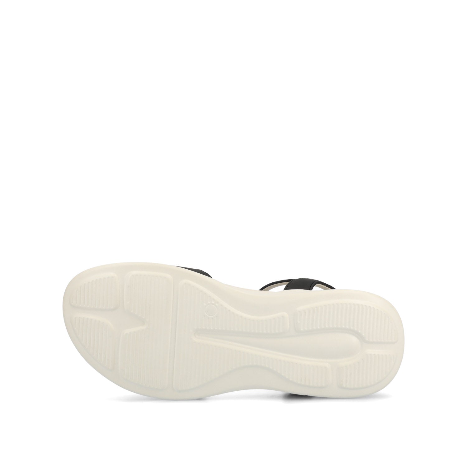 JAYLEE BUCKLE SANDALS IN VEGAN LEATHER - Black PU