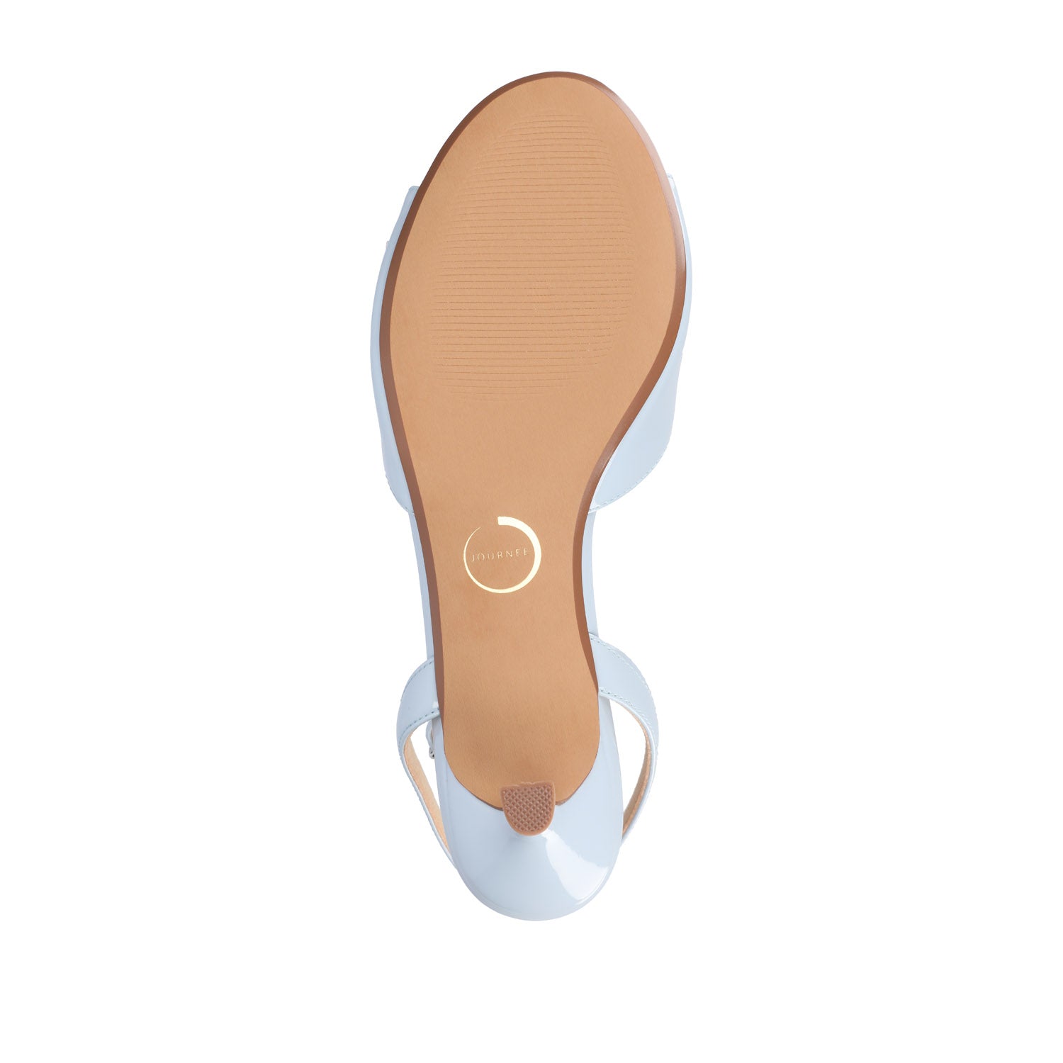 JENNIFER STRAPPY KITTEN HEELS IN PATENT - Blue Patent