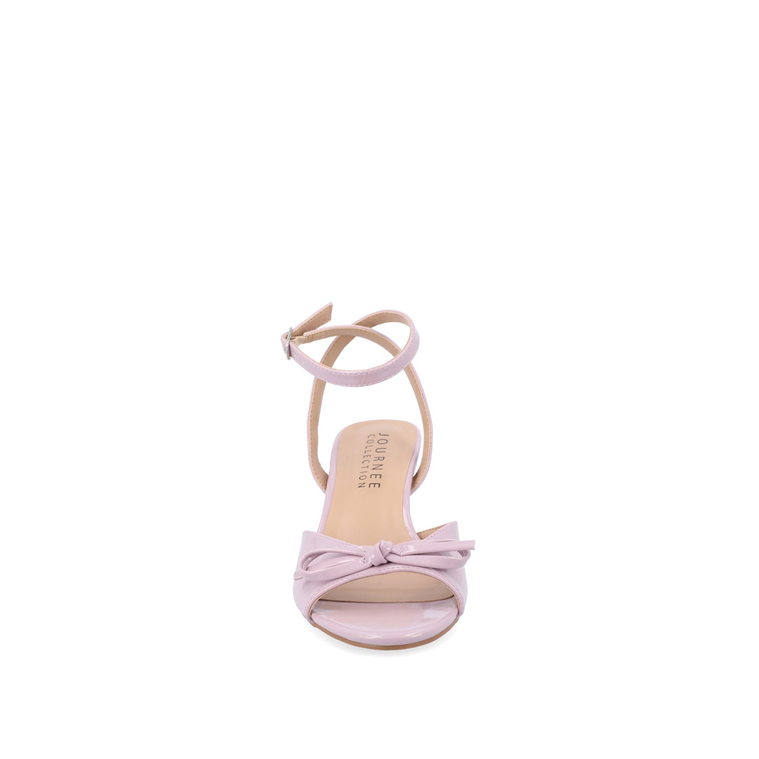 JENNIFER STRAPPY KITTEN HEELS IN PATENT - Purple Patent