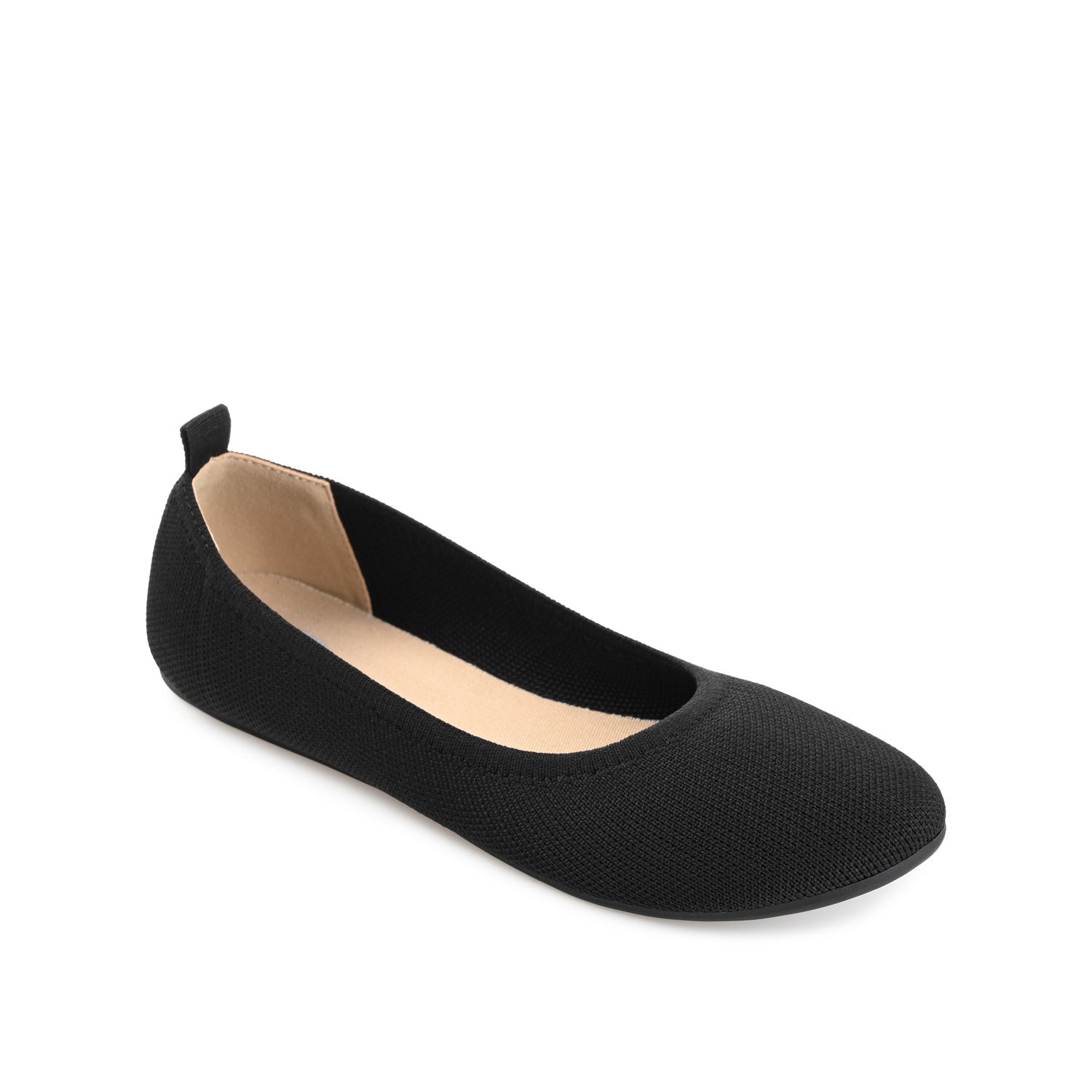 BALLET FLAT IN FABRIC - Black