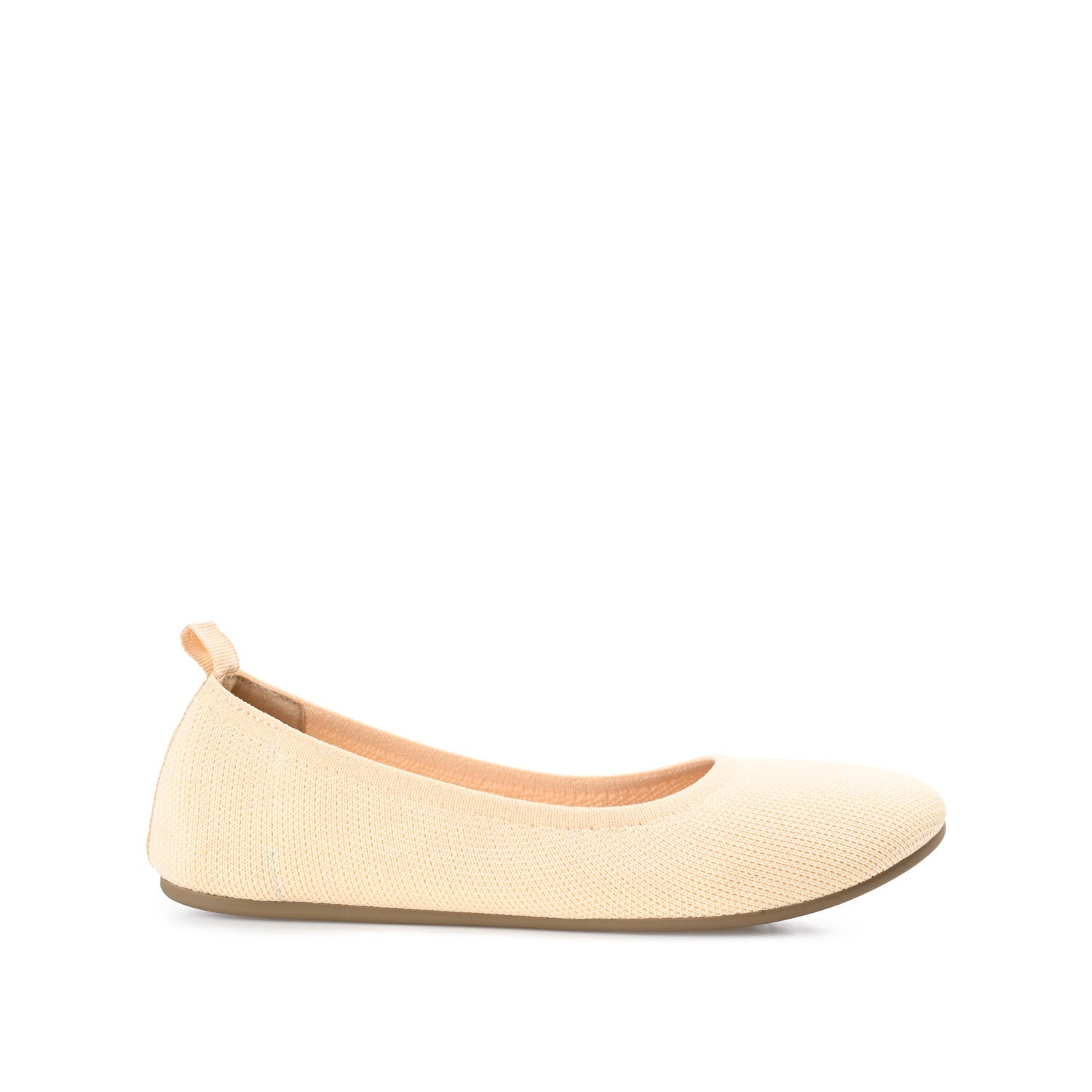 BALLET FLAT IN FABRIC - Cream