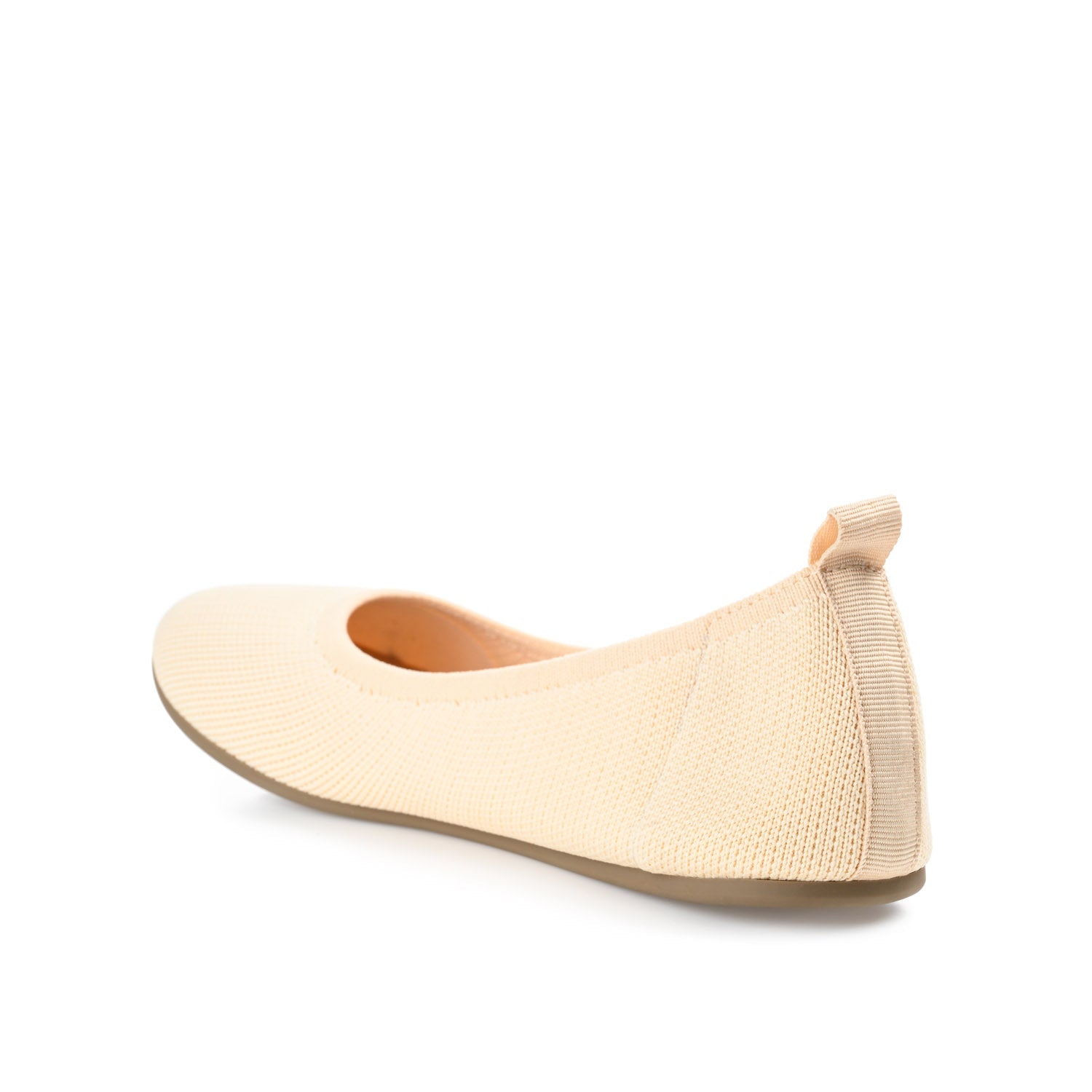 BALLET FLAT IN FABRIC - Cream