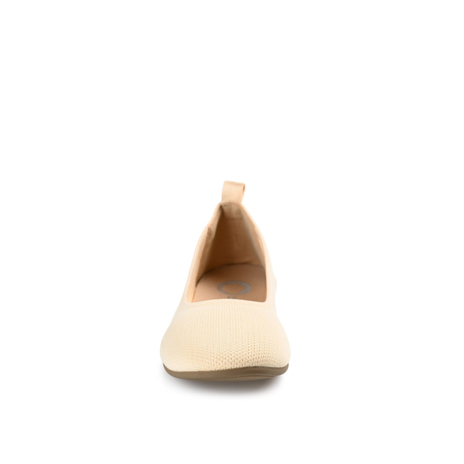 BALLET FLAT IN FABRIC - Cream