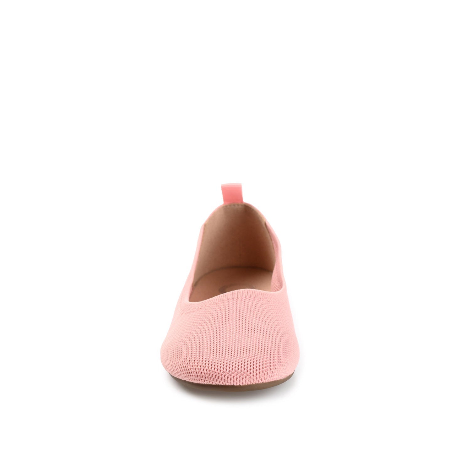 JERSIE KNIT BALLET FLATS IN WIDE - Pink