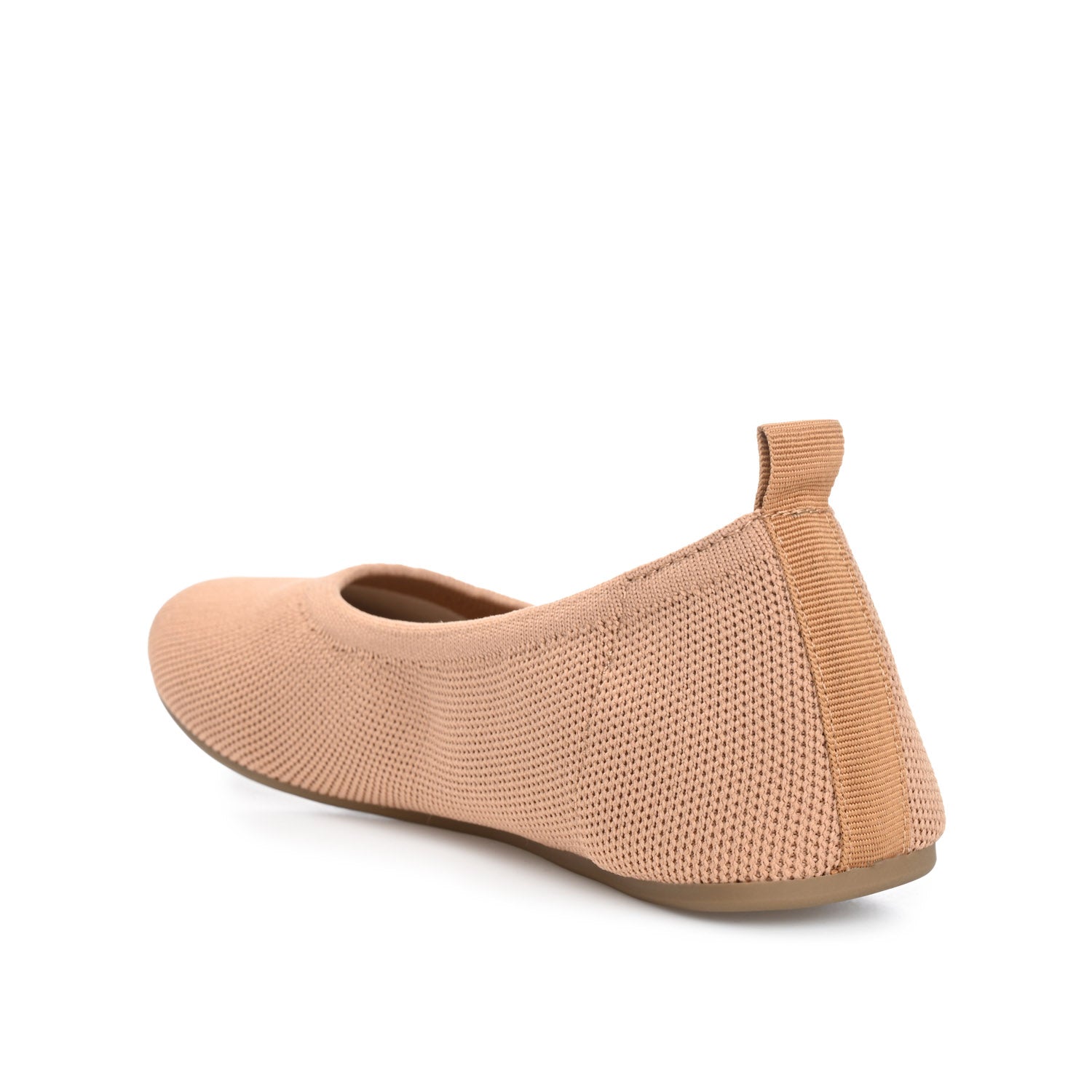 BALLET FLAT IN FABRIC - Tan