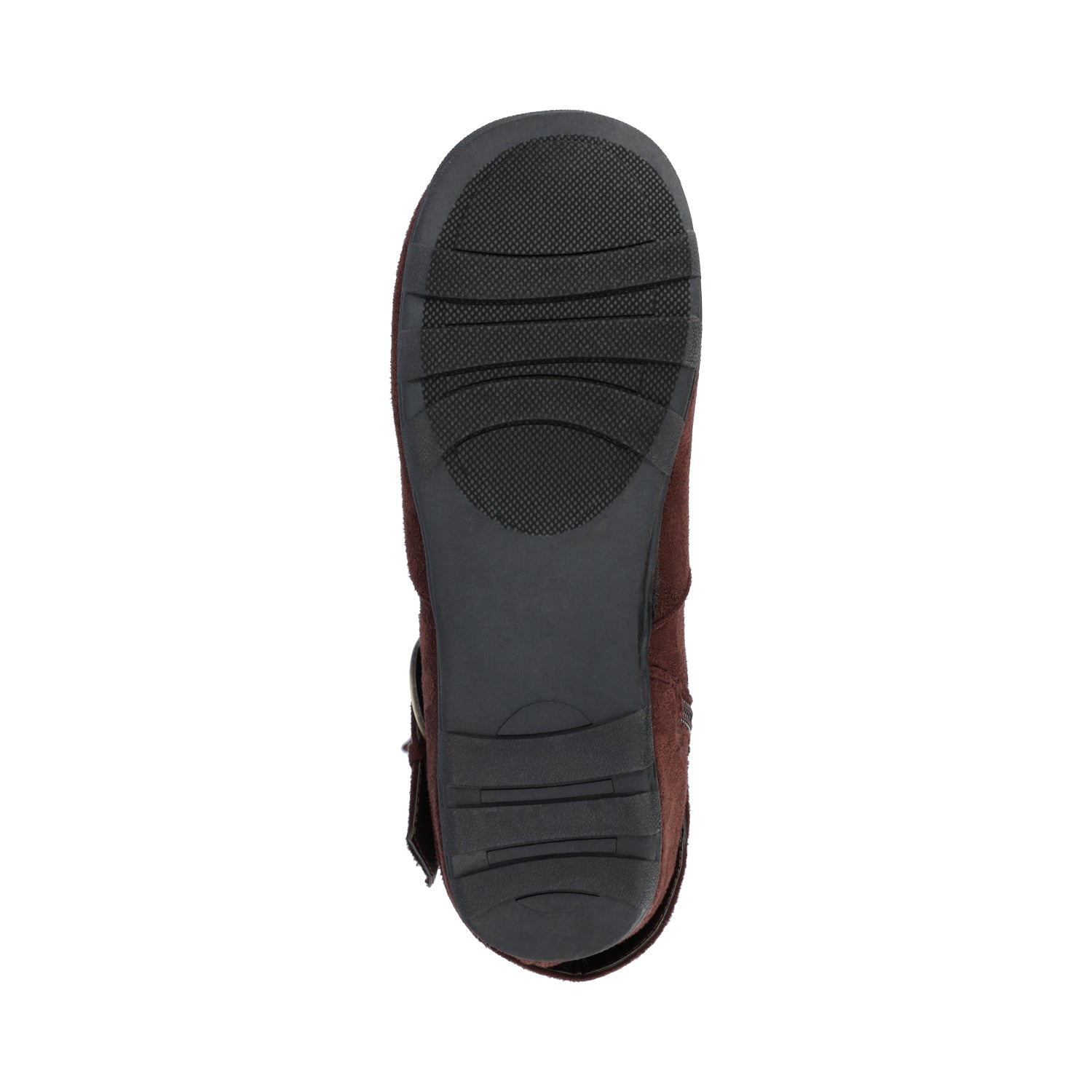 JESTER KNEE HIGH BOOTS IN X-WIDE CALF - Brown Faux Suede