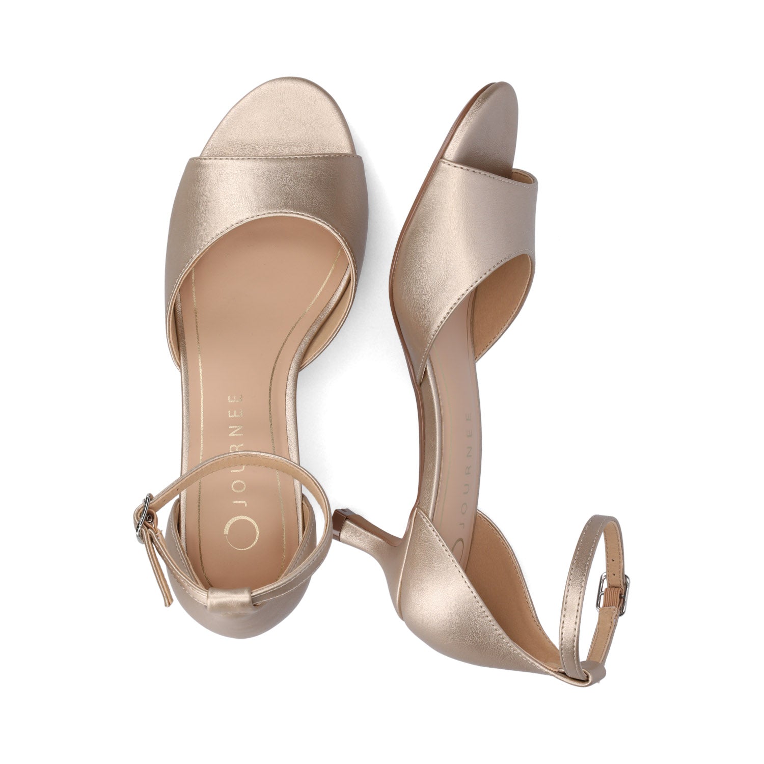 JEZZIE DRESS SANDALS IN WIDE - Champagne