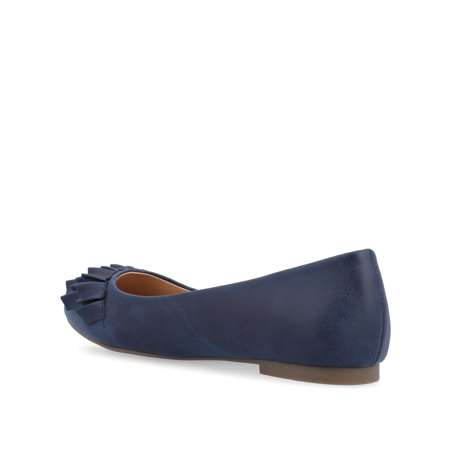 JUDY BALLET FLATS IN VEGAN LEATHER - Blue PU