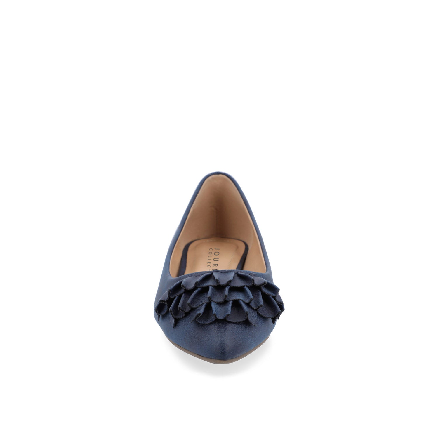 JUDY BALLET FLATS IN VEGAN LEATHER - Blue PU