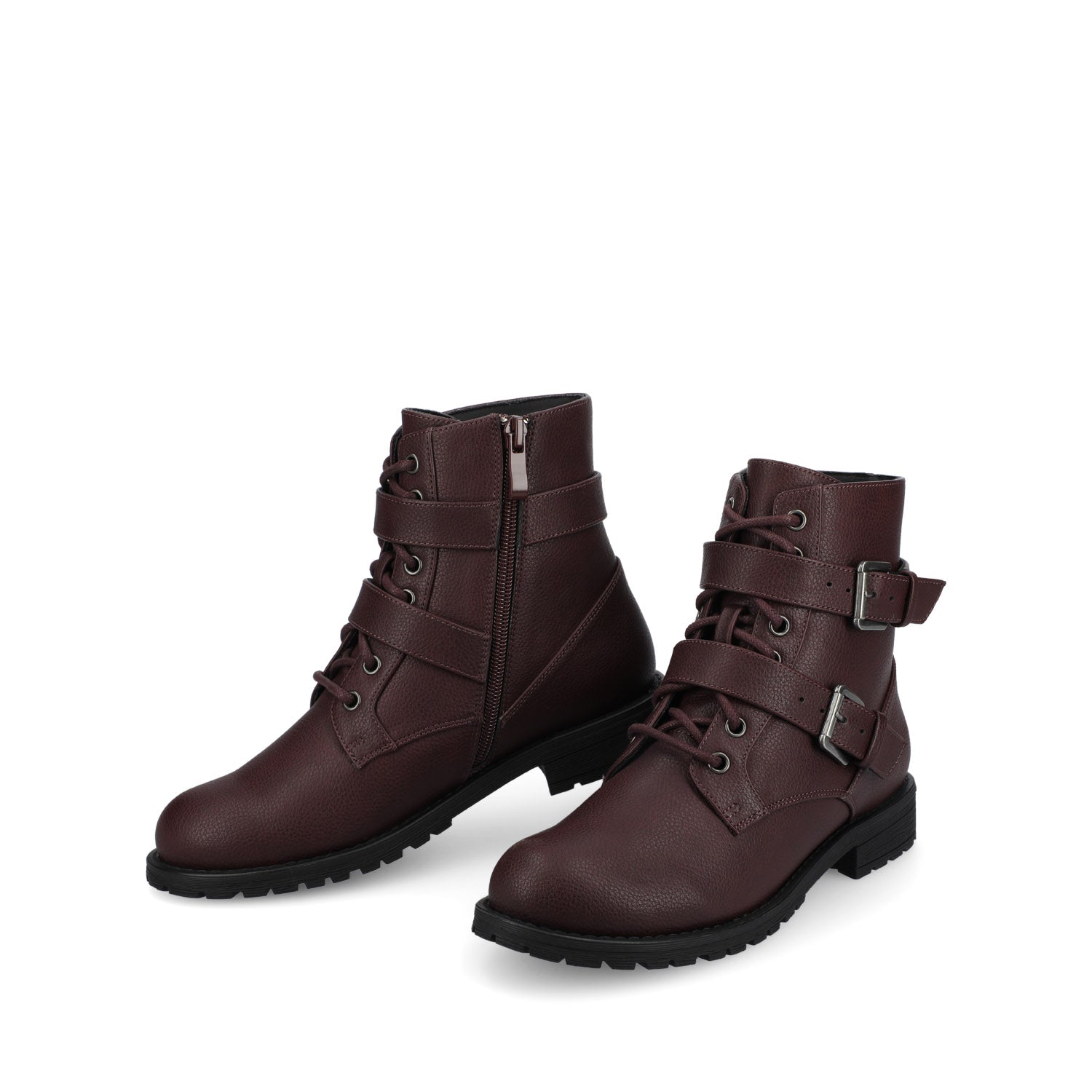 JULIAH ANKLE BOOTS - Oxblood Nubuck