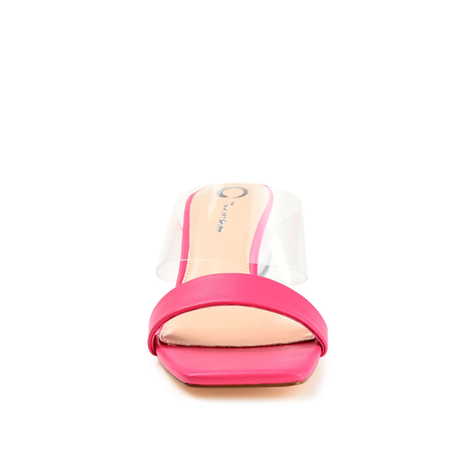 JULY GLOBE HEELS IN VEGAN LEATHER - Pink