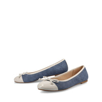 KAIAH CAPTOE BALLET FLATS - Classic Blue Denim