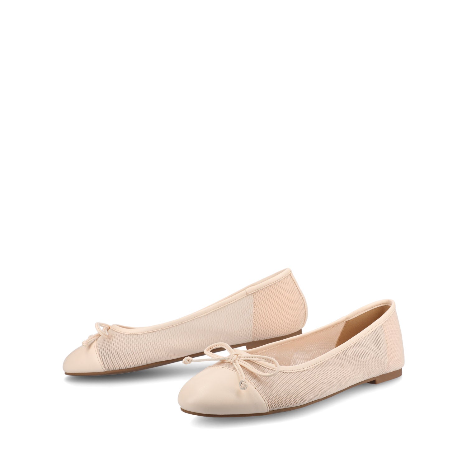 KAIAH CAPTOE BALLET FLATS - Blush Mesh