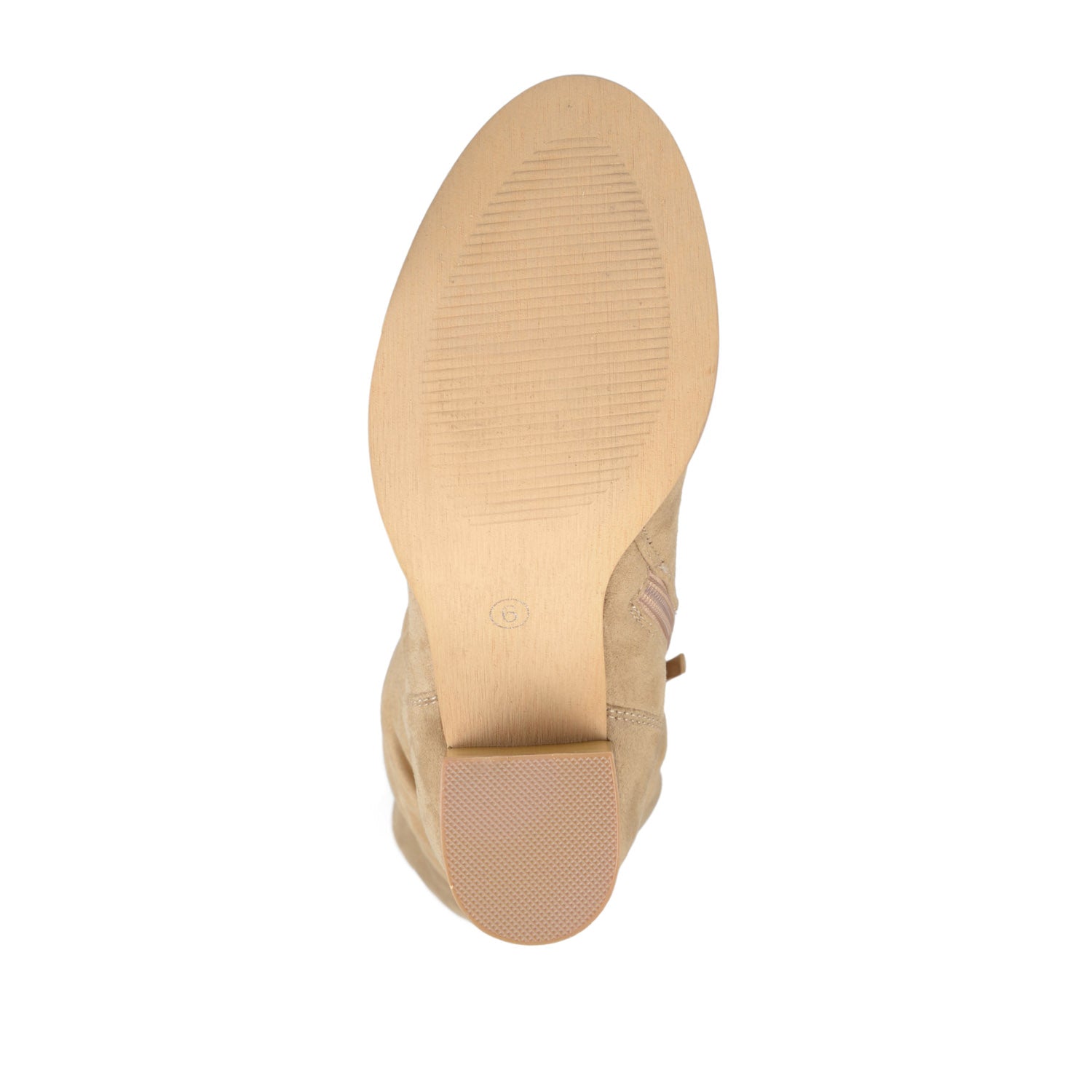 KAISON BOOTS IN WIDE WIDTH - Stone Faux Suede