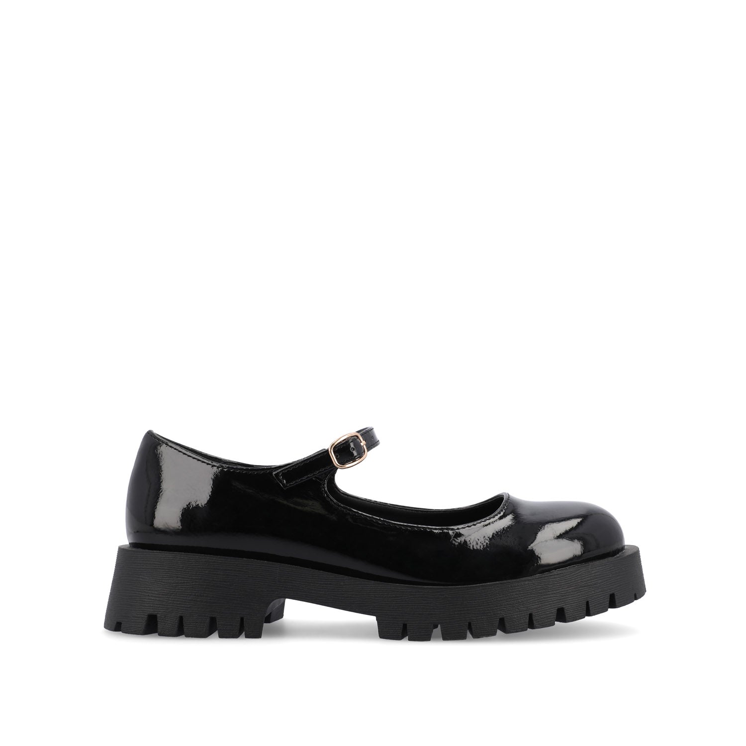 KAMIE LUG SOLE MARY JANE FLATS