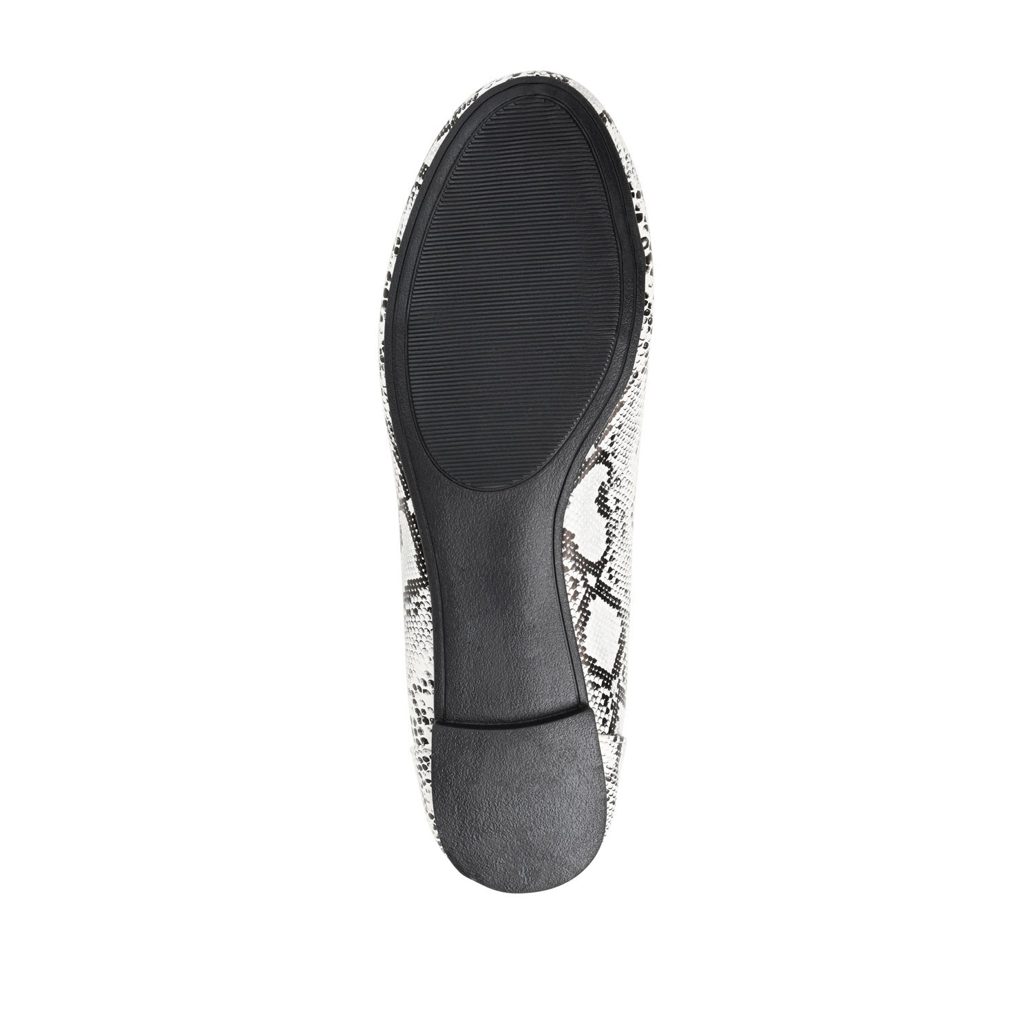 KAVN PATTERNED FLATS IN WIDE - Grey Dot