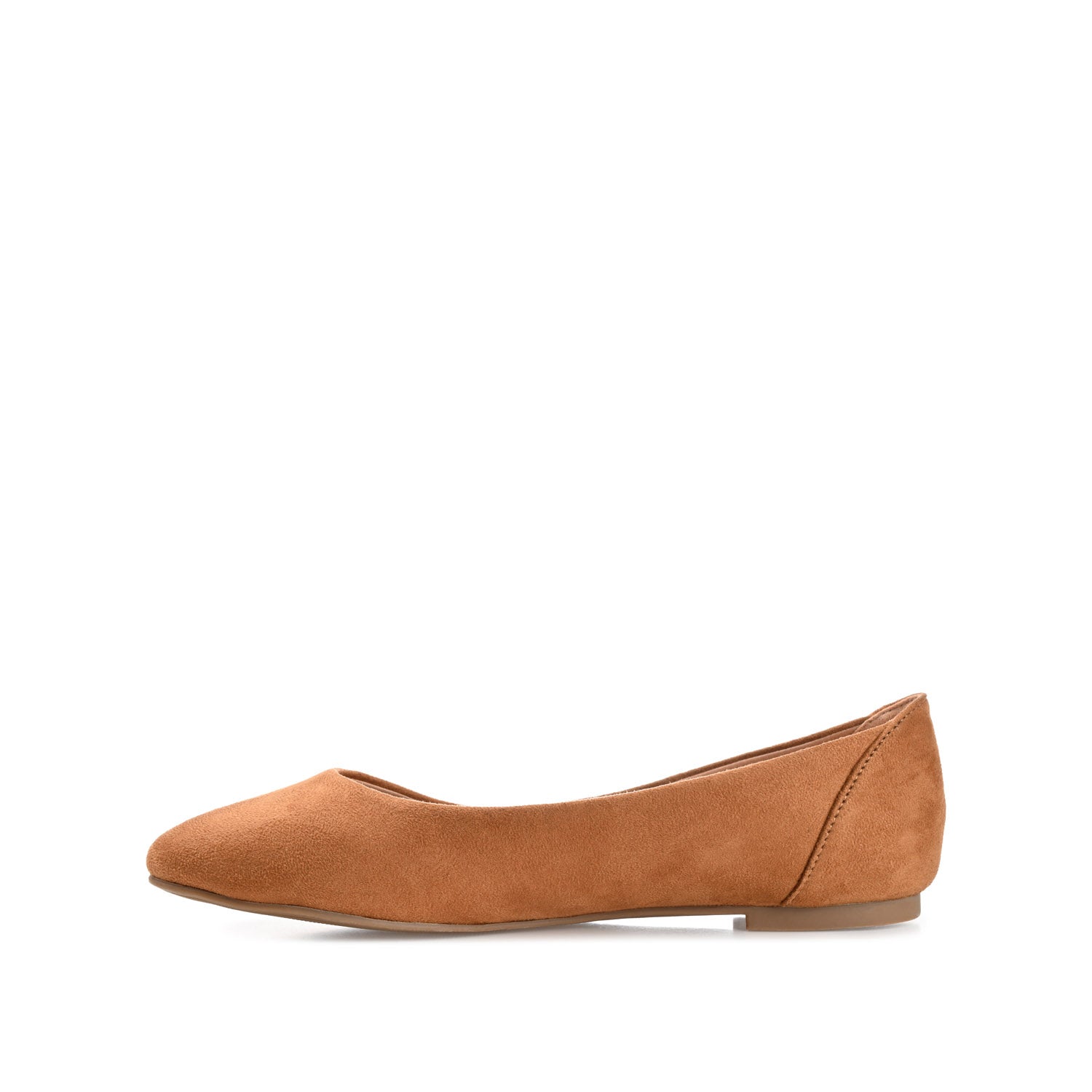 KAVN BALLET FLATS IN FAUX SUEDE - Tan