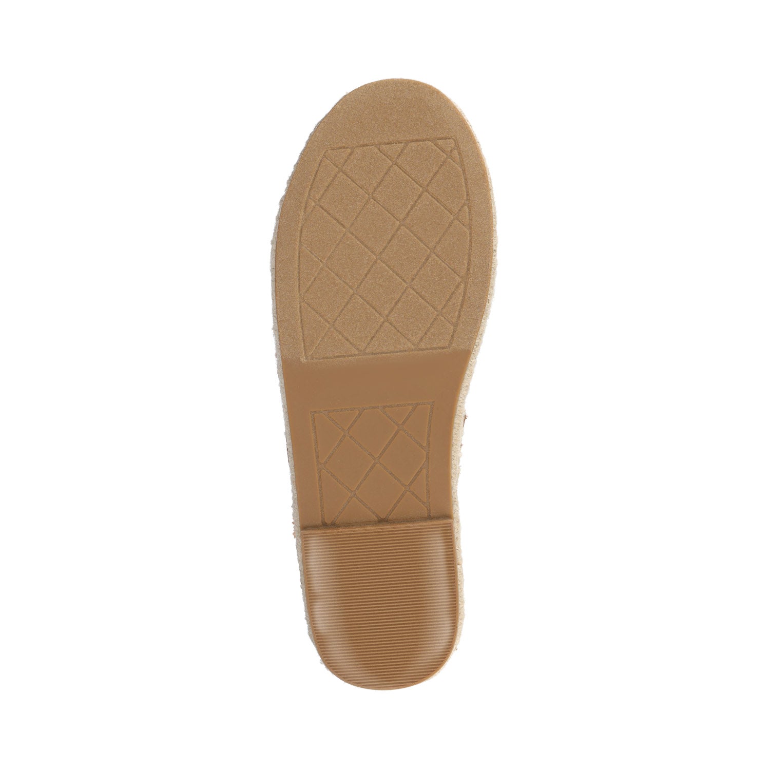 KEELEE ESPADRILLE SANDALS - Cognac