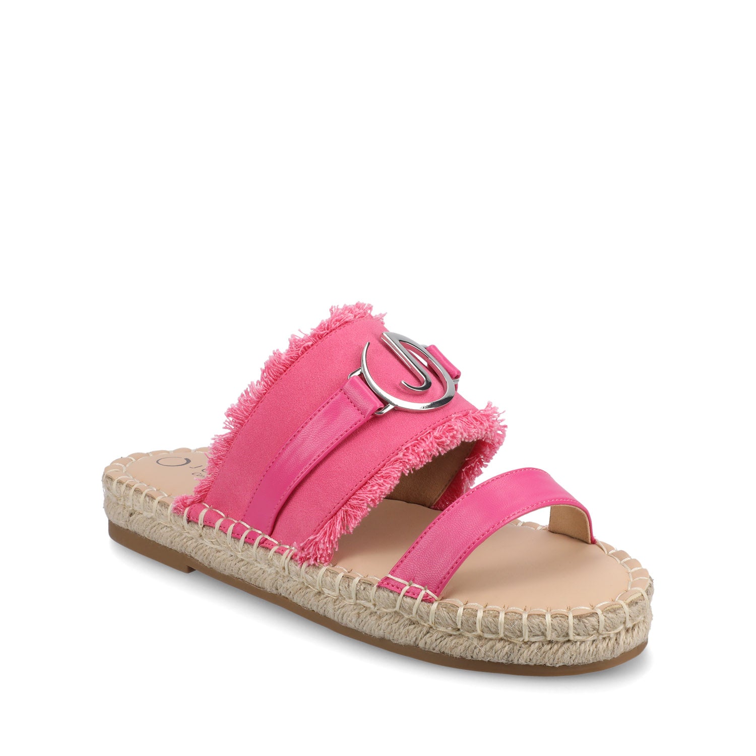 KEELEE ESPADRILLE SANDALS - Hot Pink
