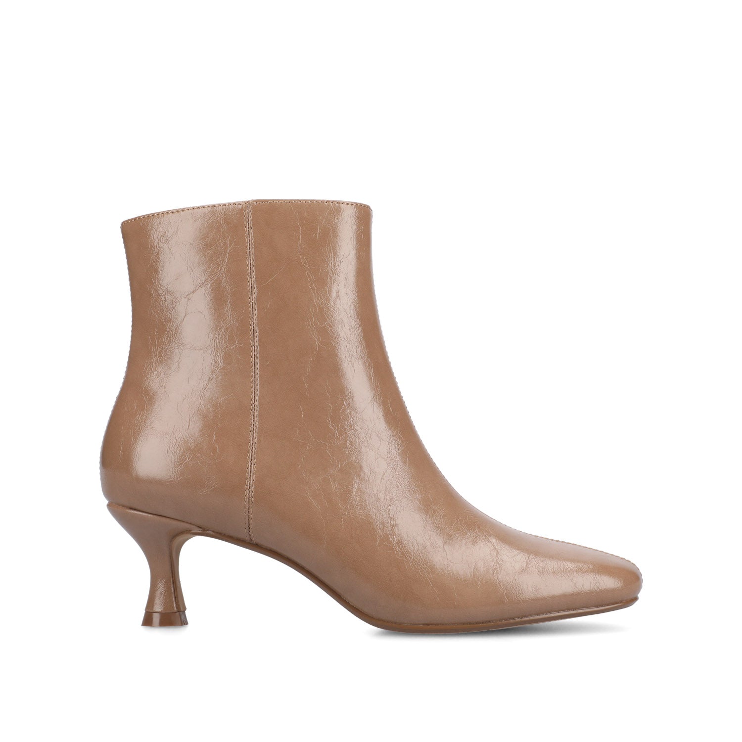 KELSSA POINTED TOE BOOTIES IN FAUX LEATHER