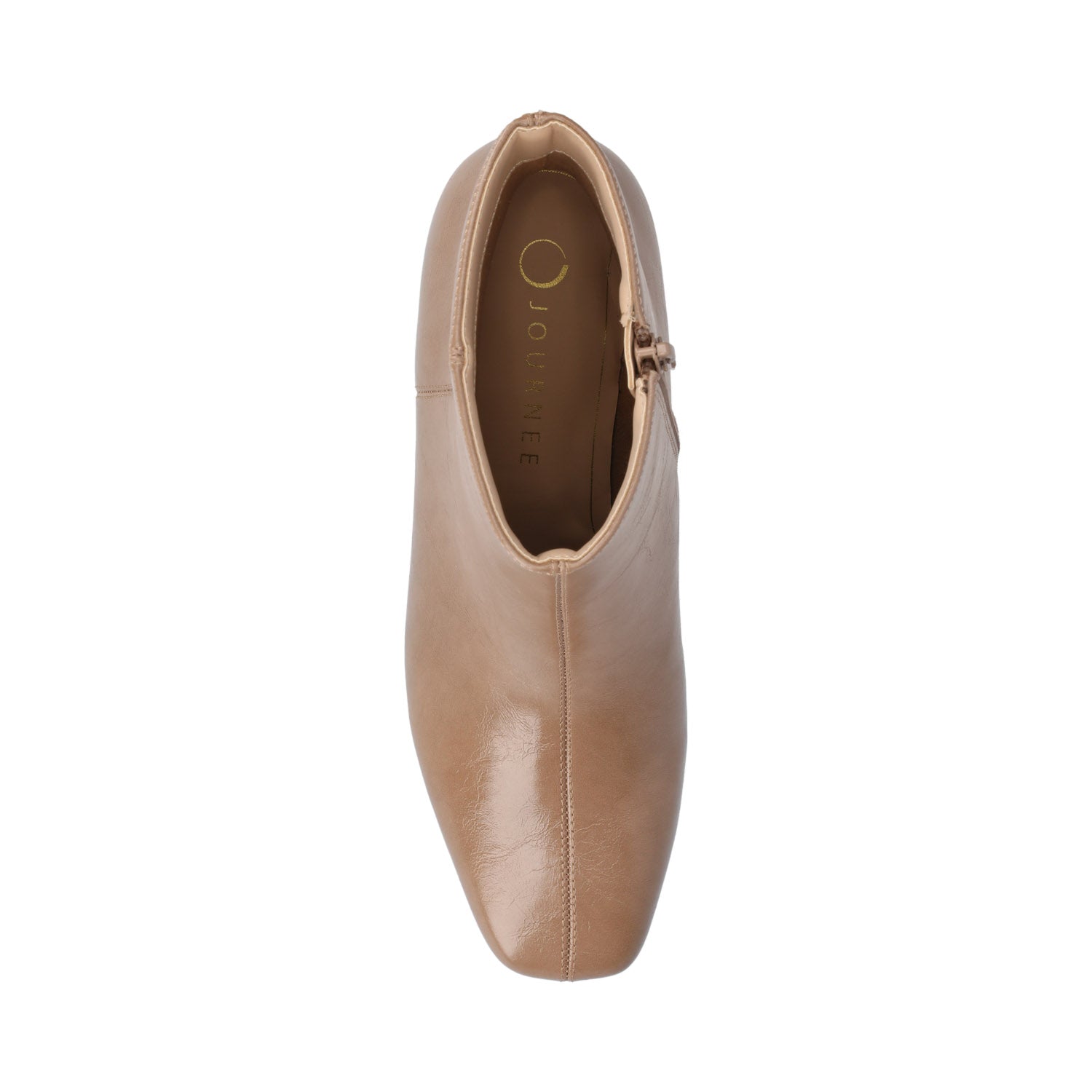 KELSSA POINTED TOE BOOTIES IN FAUX LEATHER