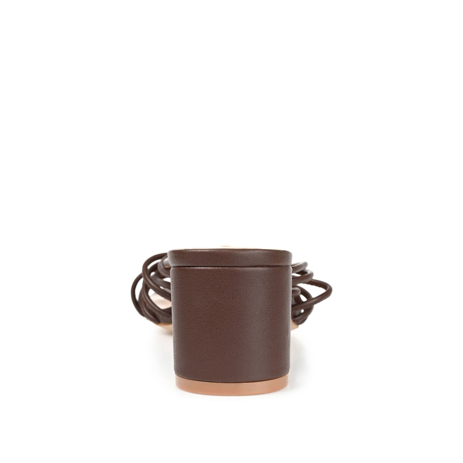 KENNADI BLOCK HEELED MULTI STRAP SANDALS