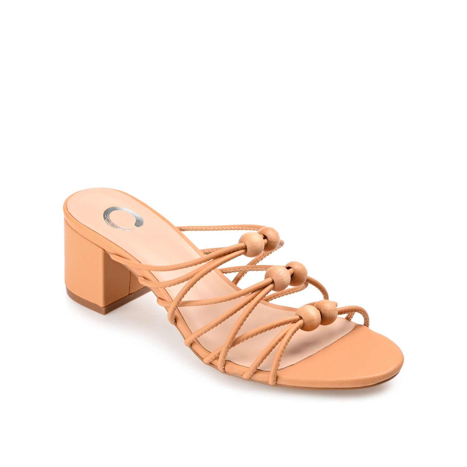 KENNADI BLOCK HEELED MULTI STRAP SANDALS