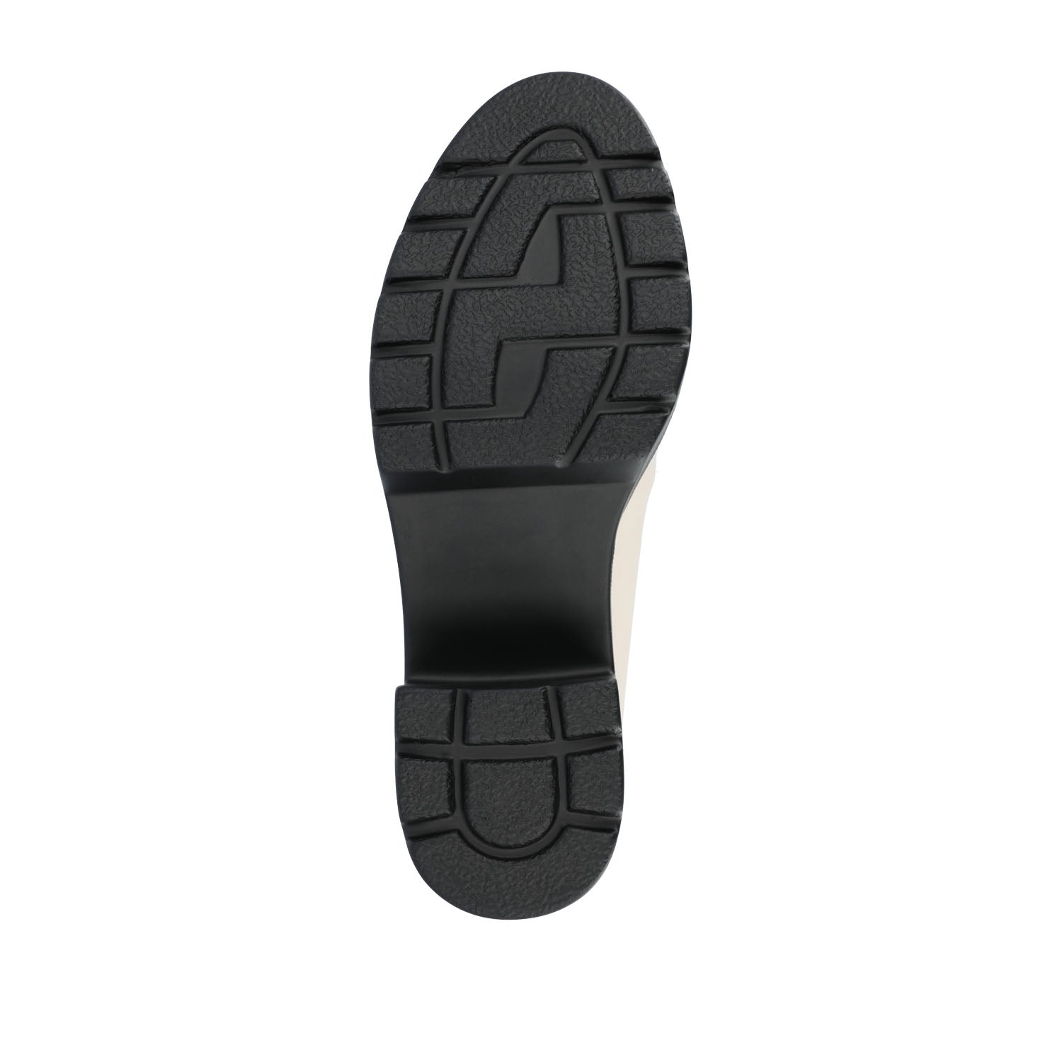 KEZZIAH LOAFER BLOCK HEELS IN VEGAN LEATHER