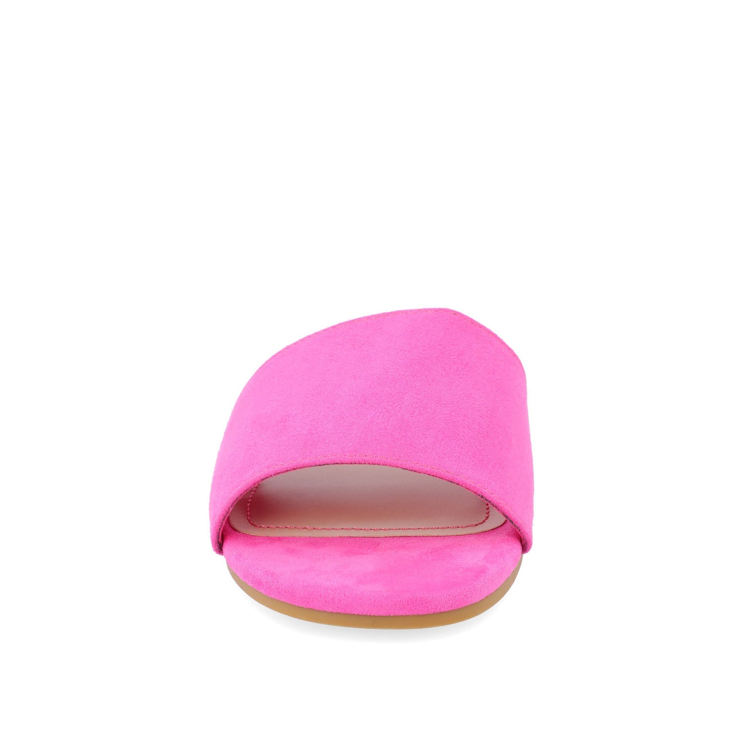 KOLINNA STATEMENT SLIDE SANDALS IN WIDE - Pink