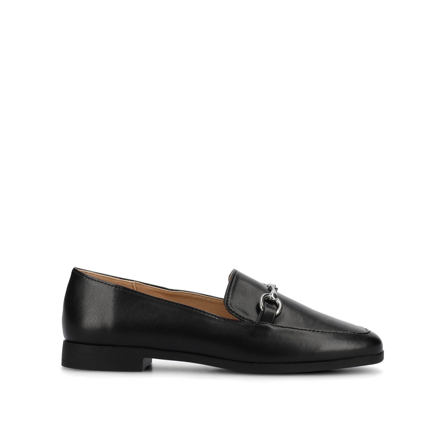 LACIE SLIP ON LOAFERS - Black