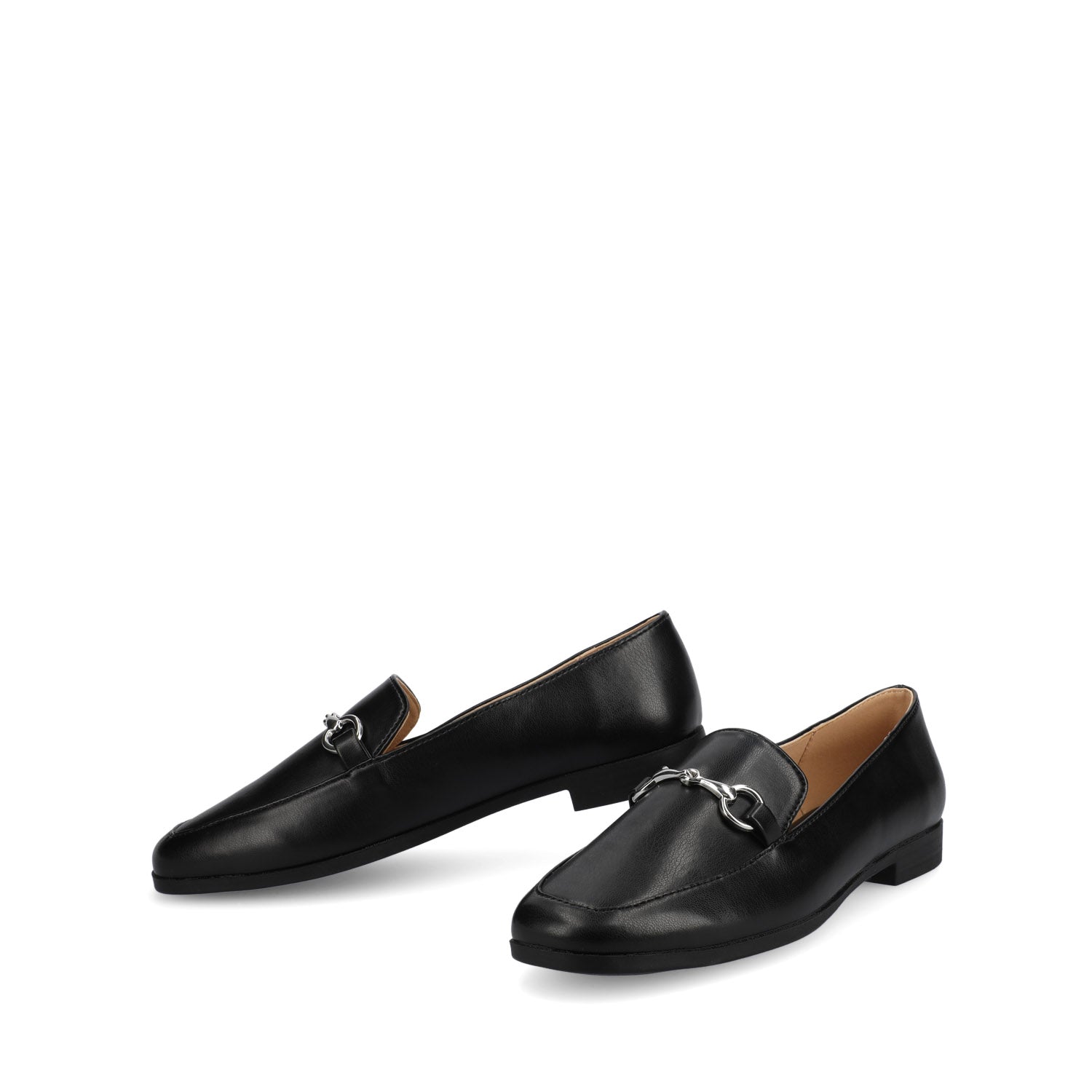 LACIE SLIP ON LOAFERS - Black