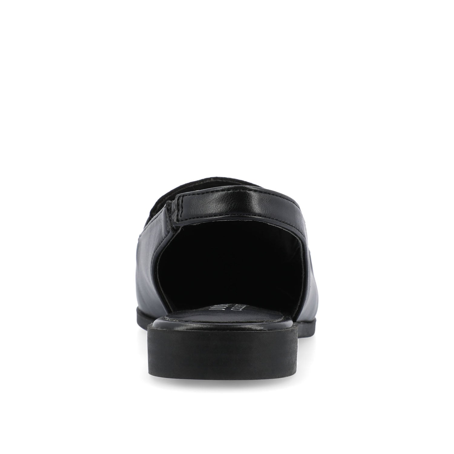 LAINEY LOAFER FLATS IN VEGAN LEATHER - Black