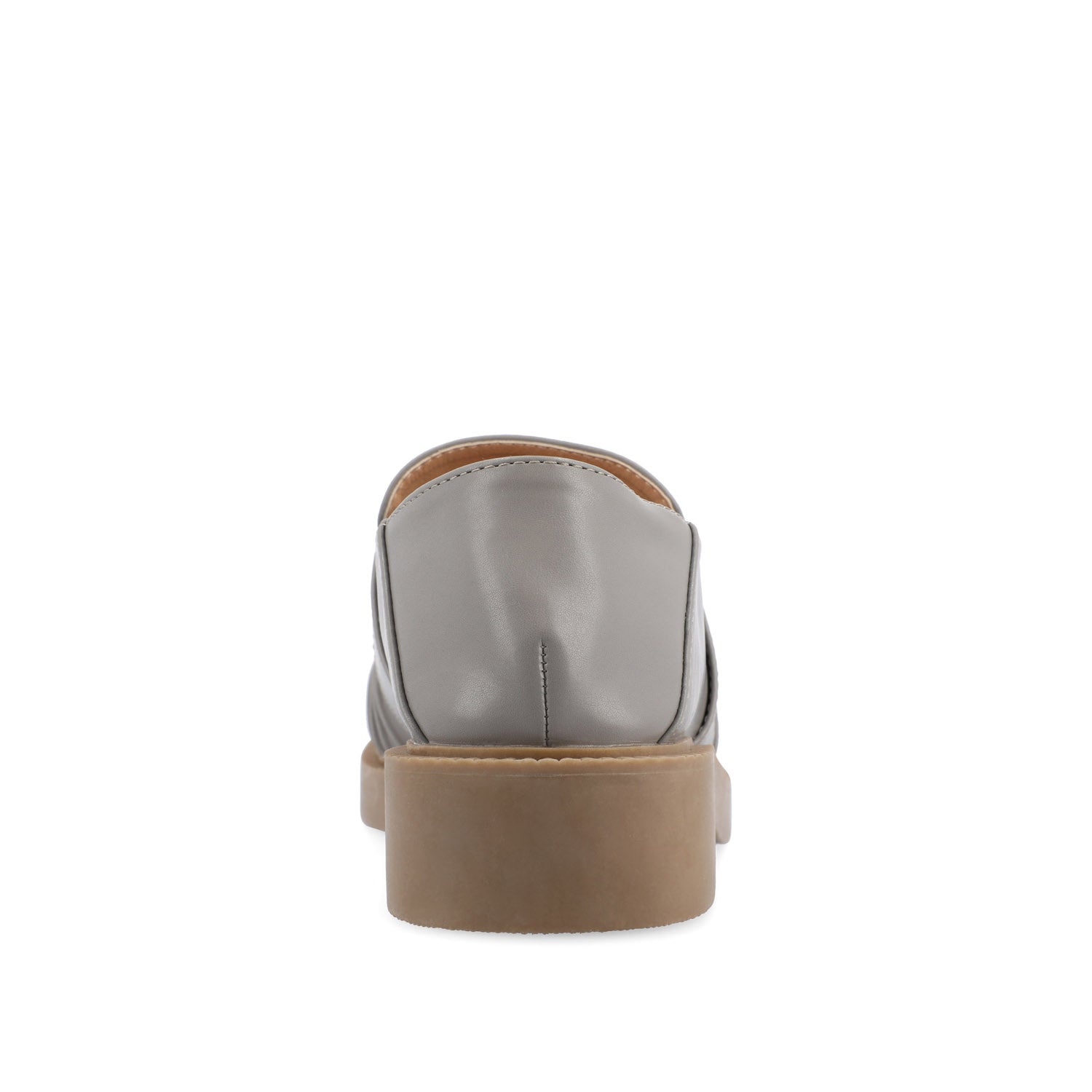 LAKENN RUCHED LOAFER FLAT IN VEGAN LEATHER
