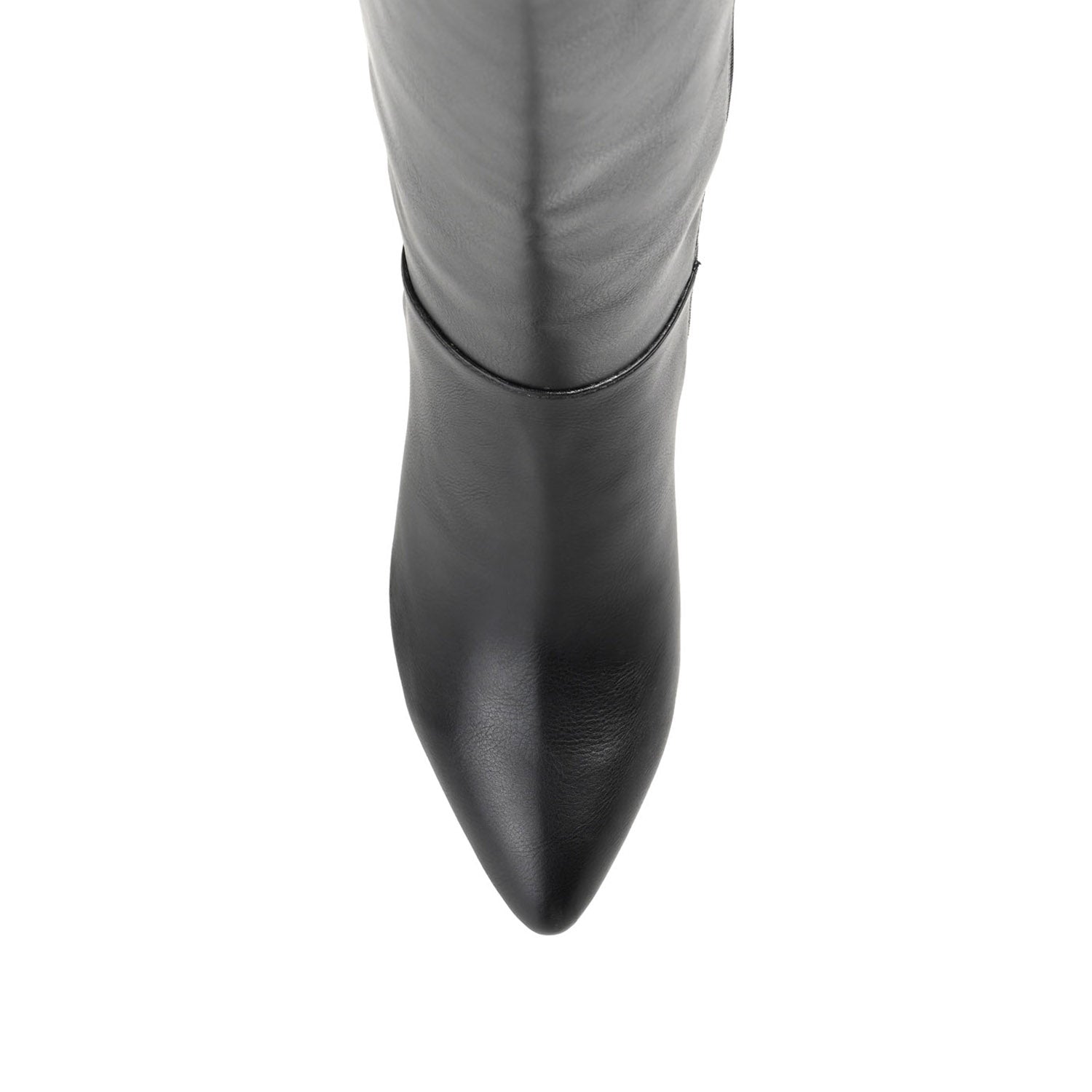 LANDREE KNEE-HIGH BOOTS IN WIDE CALF - Black