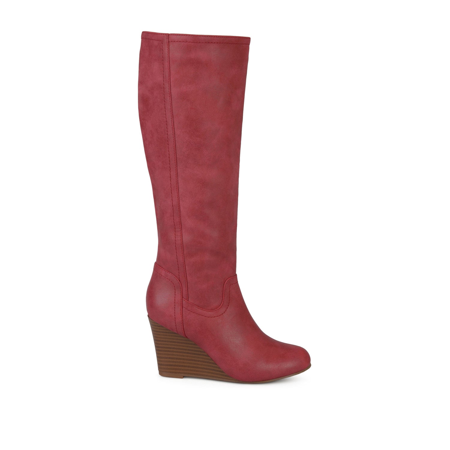 LANGLY KNEE-HIGH BOOTS IN VEGAN LEATHER
