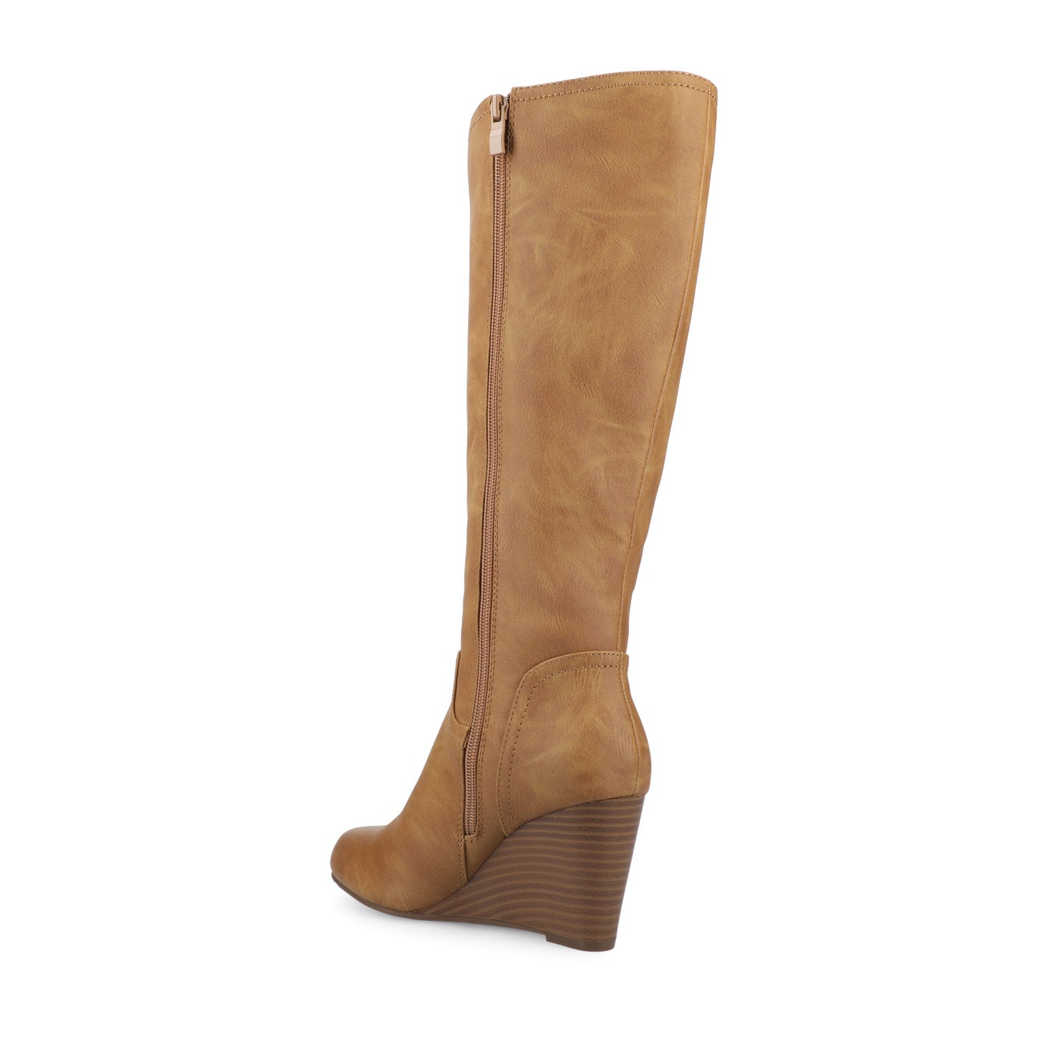LANGLY KNEE-HIGH BOOTS IN VEGAN LEATHER
