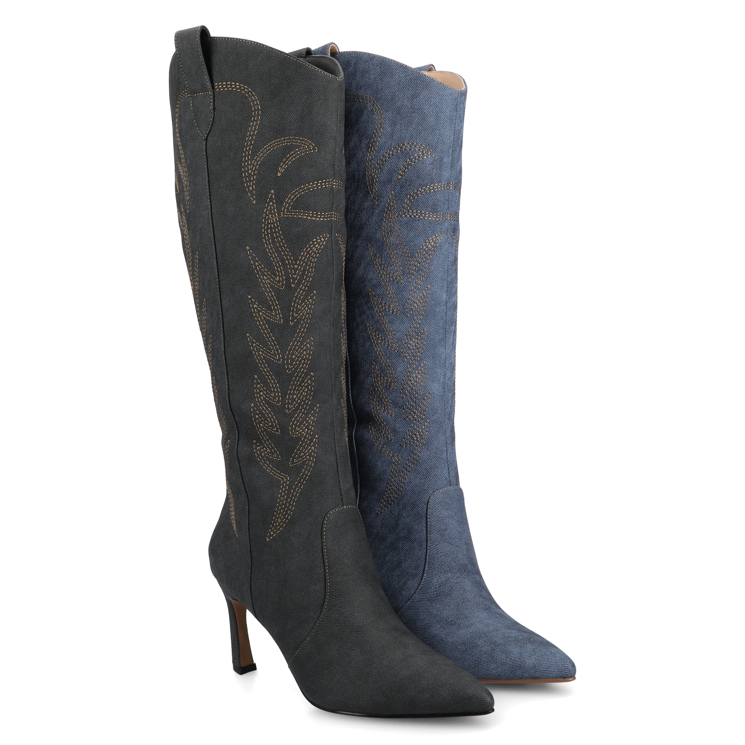 LARAMIE KNEE HIGH WESTERN BOOTS