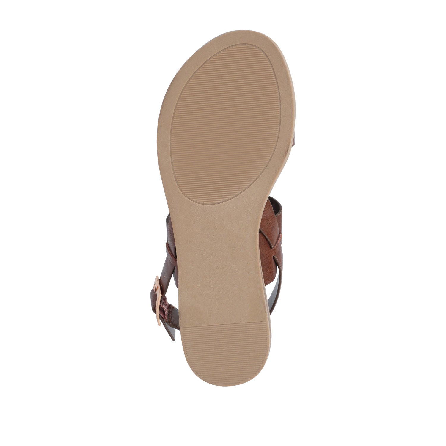 LAVINE STATEMENT MULTI STRAP SANDALS IN WIDE - Brown