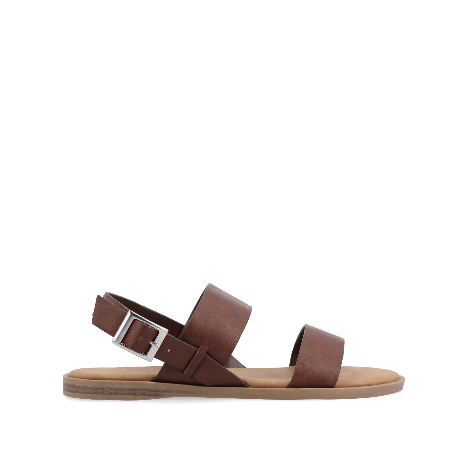 LAVINE STATEMENT MULTI STRAP SANDALS IN WIDE - Brown