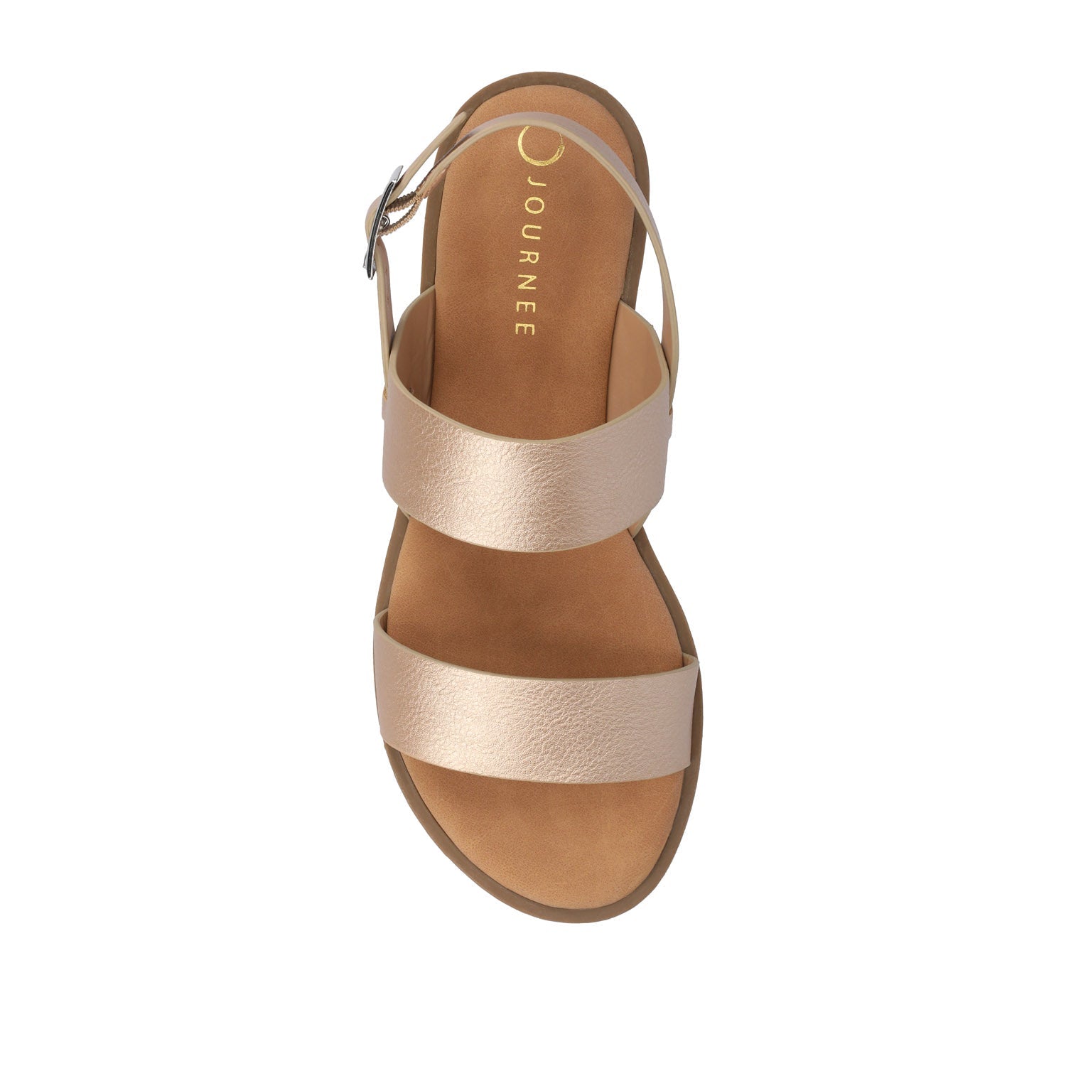LAVINE MULTI STRAP SANDALS NEW - Champagne PU