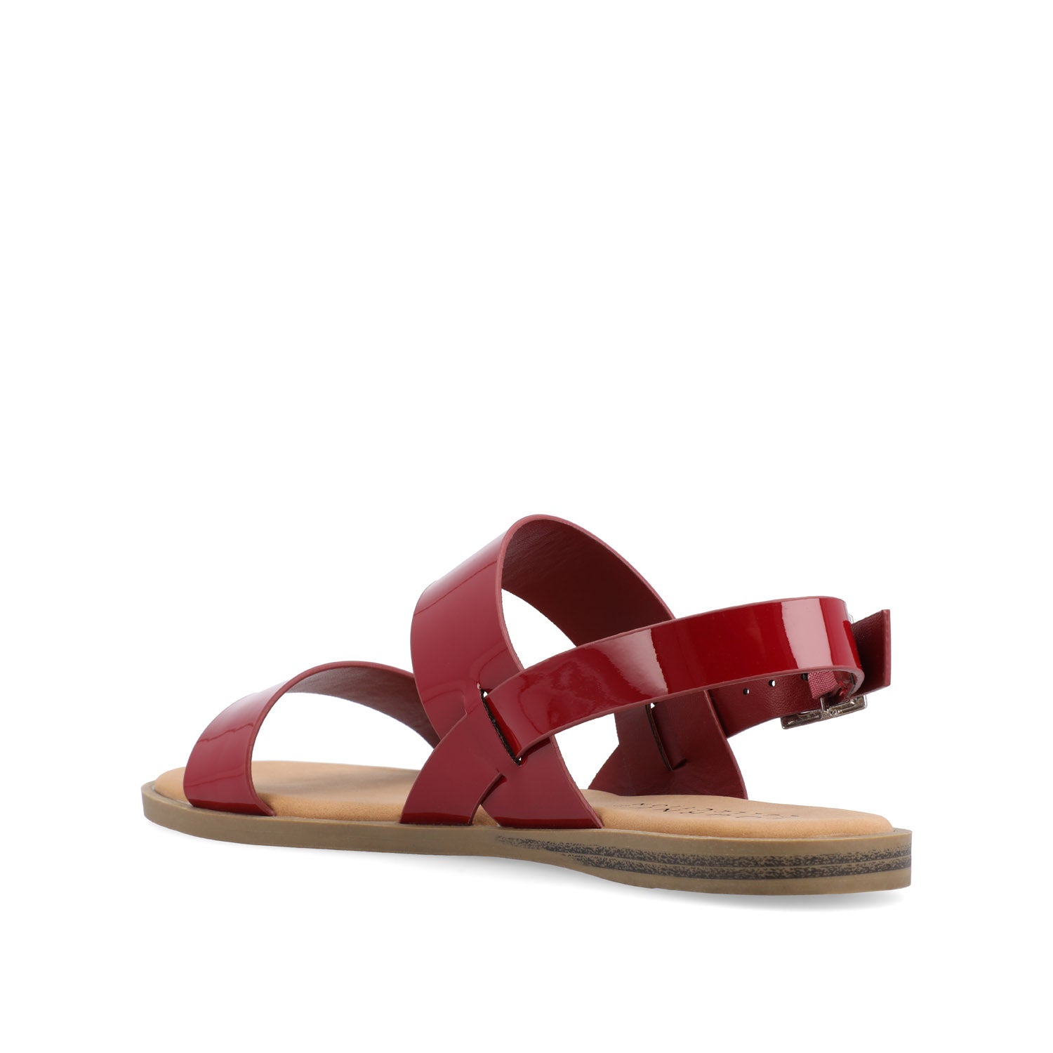 LAVINE STATEMENT MULTI STRAP SANDALS IN WIDE - Red