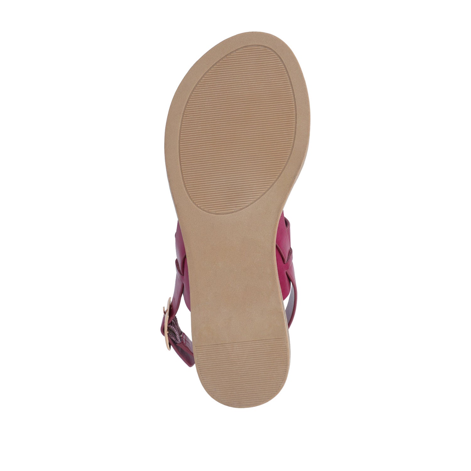 LAVINE MULTI STRAP SANDALS IN STATEMENT - Raspberry