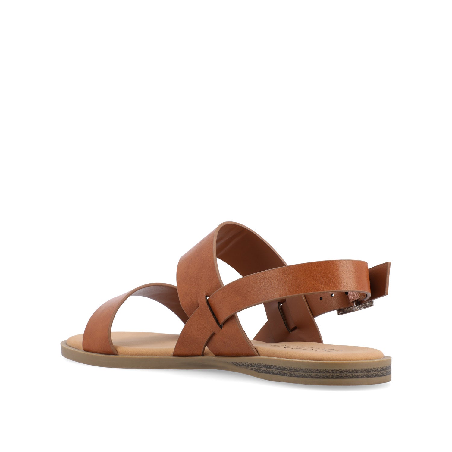 LAVINE STATEMENT MULTI STRAP SANDALS IN WIDE - Tan