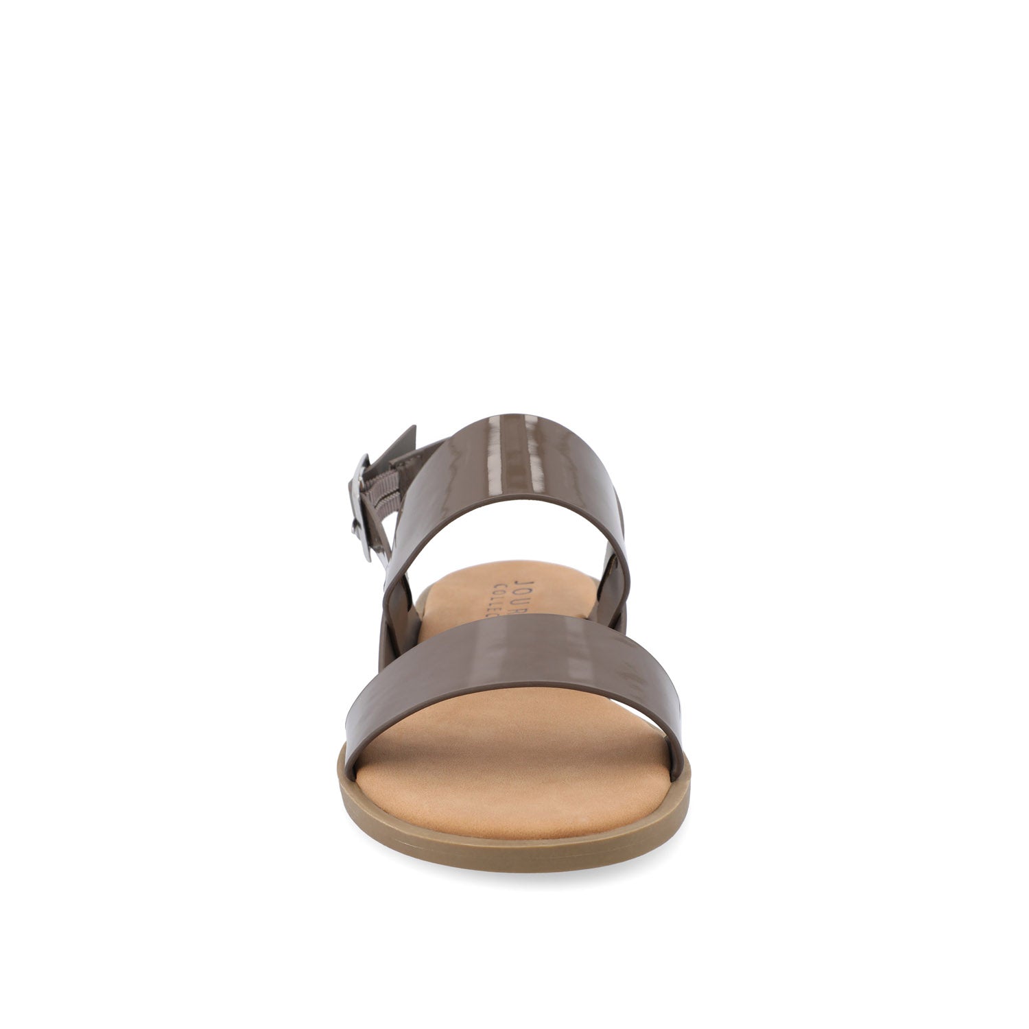LAVINE STATEMENT MULTI STRAP SANDALS IN WIDE - Taupe