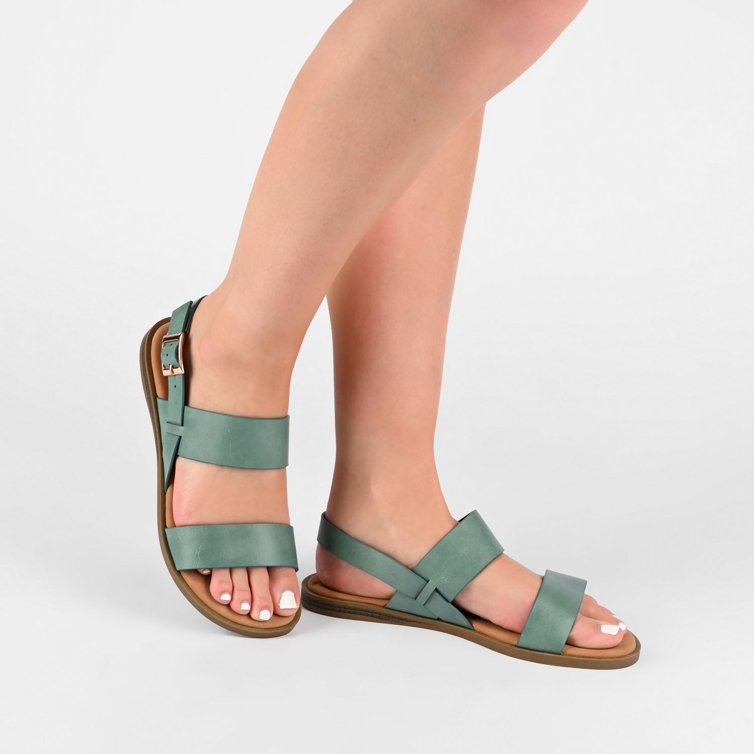 LAVINE MULTI STRAP SANDALS IN STATEMENT - Raspberry