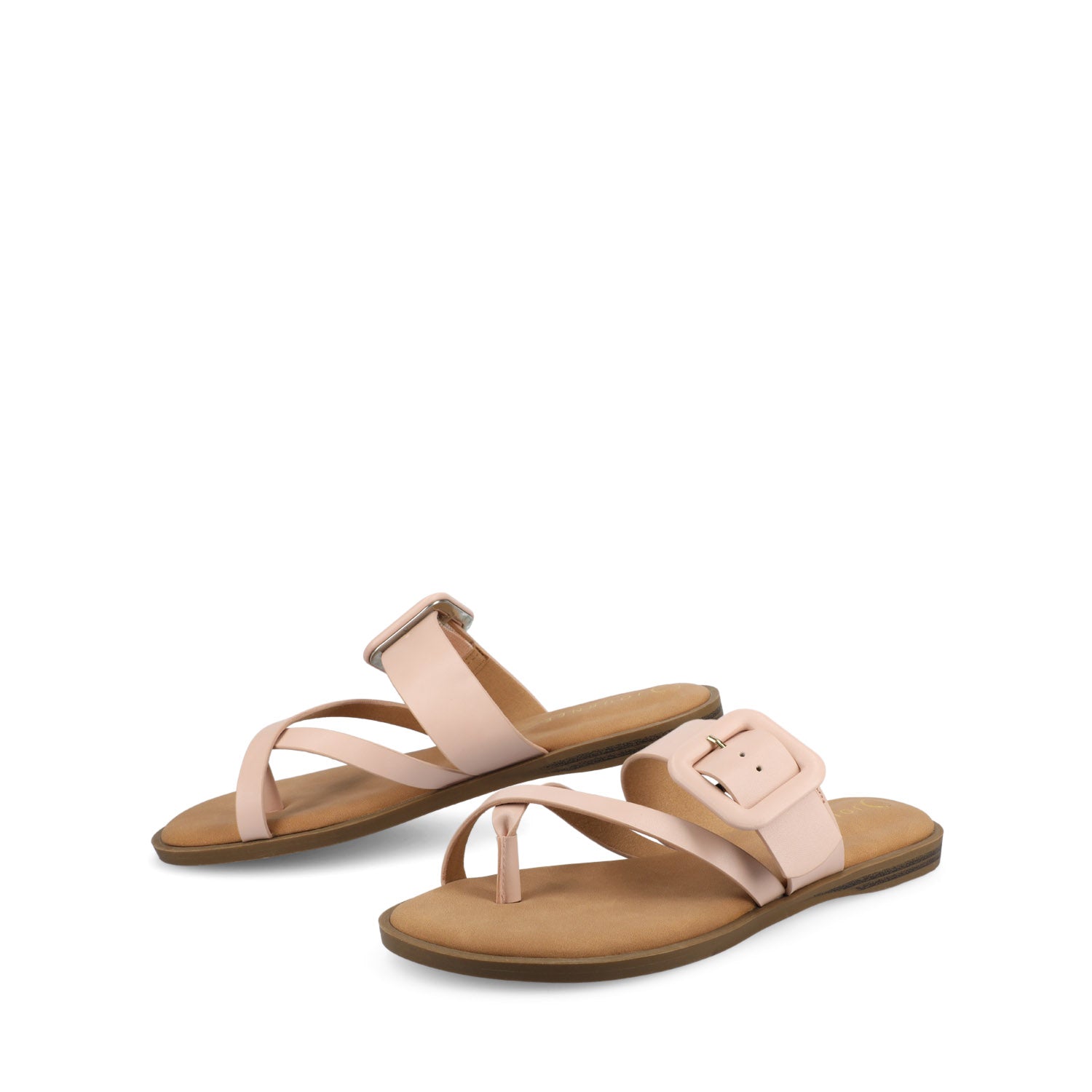 LAYRA FLAT SANDALS - Pink