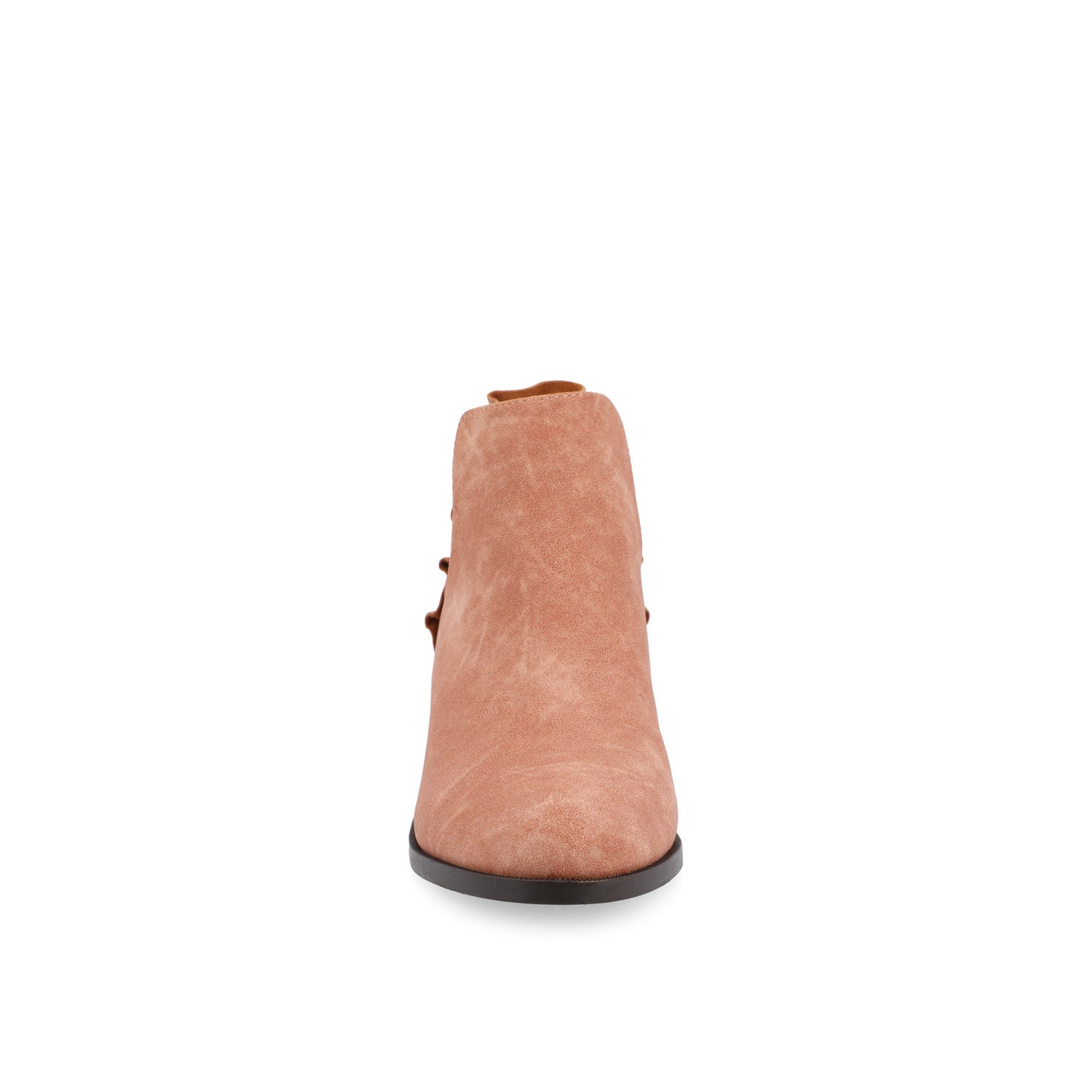 LENNIE BLOCK HEELED BOOTIES IN VEGAN LEATHER