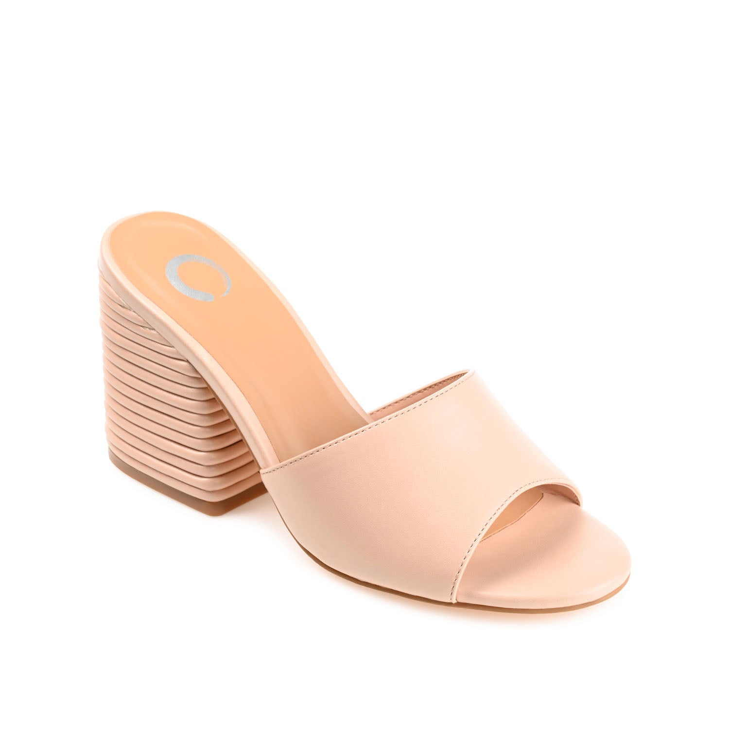 LESLEE MULE HEELS IN VEGAN LEATHER