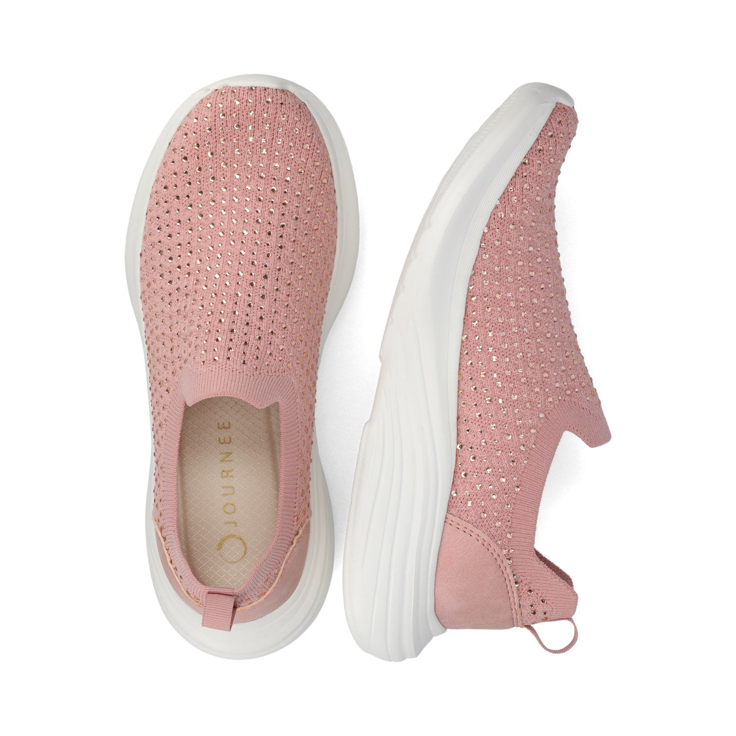 LINNEA CASUAL SNEAKERS - Pink Bling